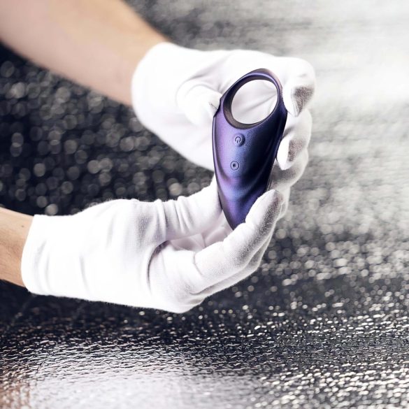 Hueman Neptune - vibruojantis penio žiedas - vandeniui atsparus - violetinis