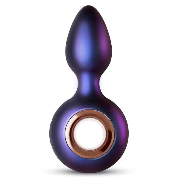 Hueman Gili erdvė - įkraunamas analinis vibratorius (violetinis)