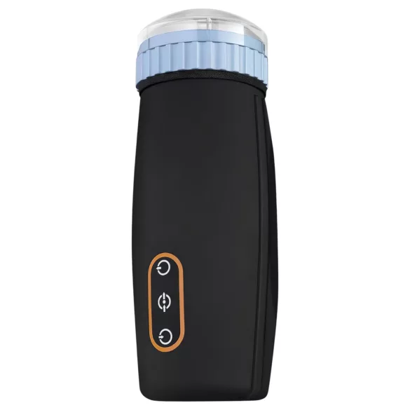 CRUIZR CM05 - masturbatorius vyrams - stūmoklis su siurbimu - juodas/mėlynas