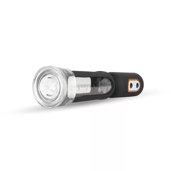 CRUIZR CS08 - automatinė penio pompa - įkraunama - juoda/skaidri