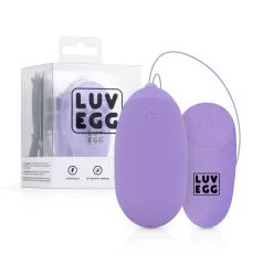   LUV EGG XL - vibruojantis kiaušinėlis su nuotoliniu pultu - įkraunamas