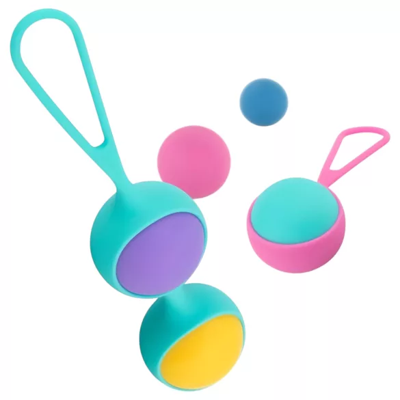PMV20 Vita - kegel kamuoliukų rinkinys - spalvoti