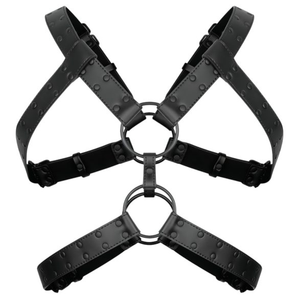 Bedroom Fantasies Rocco - permatomas kūno švarkelis - juodas - S-XL