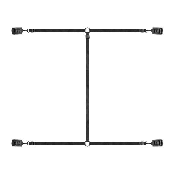 Bedroom Fantasies - lovos antrankių rinkinys - juodas