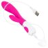 Easytoys Lily 2.0 - įkraunamas klitorio vibratoriaus laikiklis (rožinis)