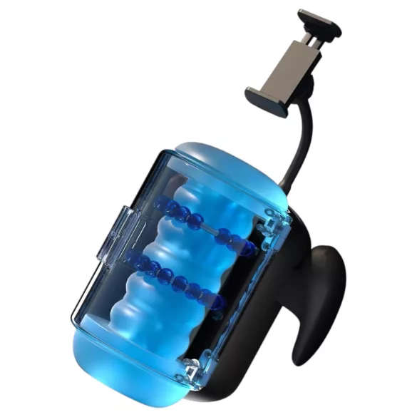 BLOWCAST Wingman Plus - automatinis masturbatorius vyrams - mėlynas