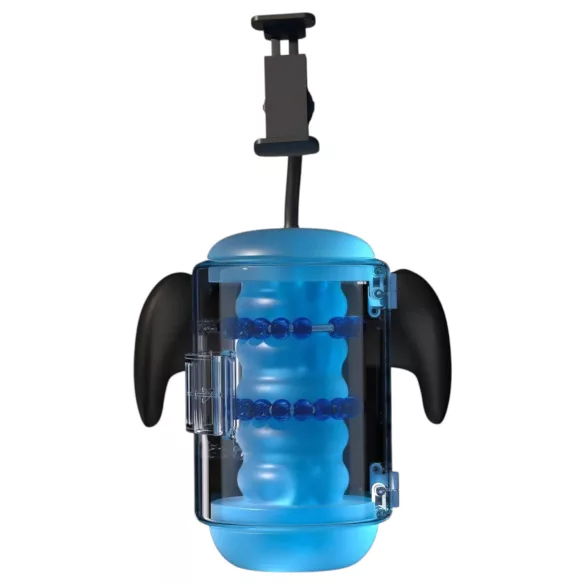 BLOWCAST Wingman Plus - automatinis masturbatorius vyrams - mėlynas