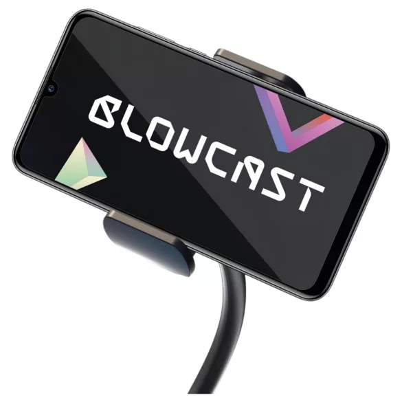 BLOWCAST Wingman Plus - automatinis masturbatorius vyrams - mėlynas