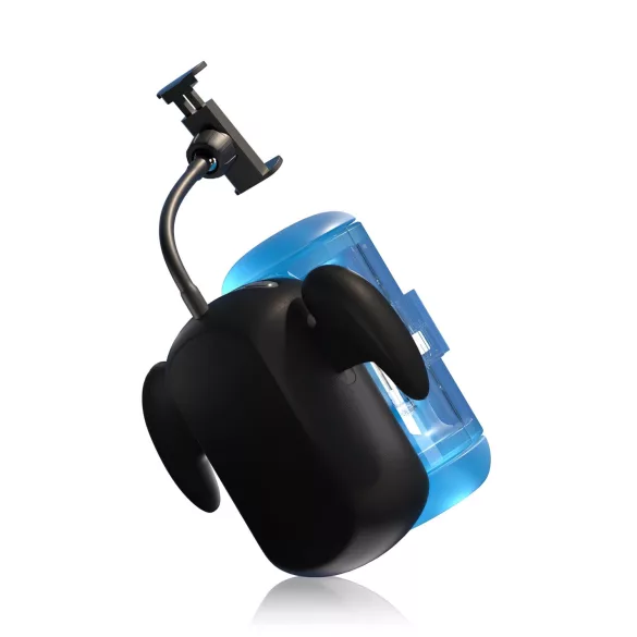 BLOWCAST Wingman Pro - automatinis masturbuoklis - mėlynas juodas