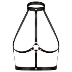 Rosy Gold - kūno diržas - juoda/rožinio aukso spalva