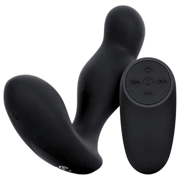 Easytoys Anal Collection - belaidis analinis vibratorius - juodas