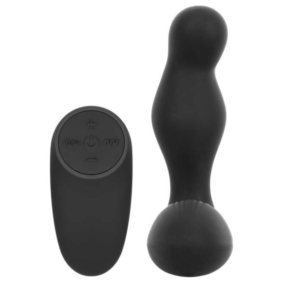 Easytoys Anal Collection - belaidis analinis vibratorius - juodas