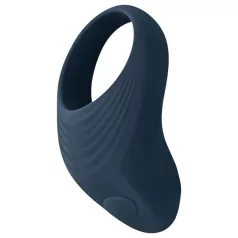 Boners - vibruojantis penio žiedas - pilkas - įkraunamas