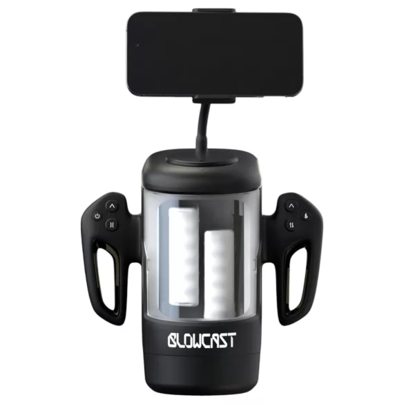 Blowcast WingXP - automatinis žaidimų masturbatorius (juodas)