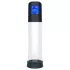 Boners - automatinė varpos pompa su LCD ekranu - permatoma/juoda