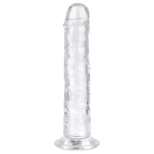 EasyToys - dildo - želinis - 16 cm - permatomas