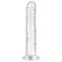 EasyToys - dildo - želinis - 16 cm - permatomas