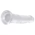 EasyToys - dildo - želinis - 16 cm - permatomas