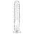 EasyToys - dildo - 18 cm - permatomas - želė