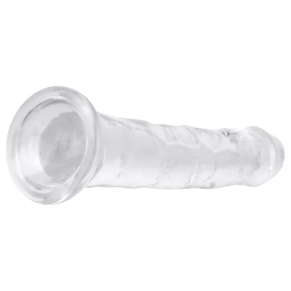 EasyToys - dildo - 18 cm - permatomas - želė