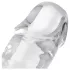 EasyToys - dildo - 18 cm - permatomas - želė