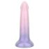 EasyToys Mermaid - dildo su blizgučiais - 15 cm - rožinis