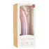 EasyToys Mermaid - blizgantis dildo - 19 cm - rožinis