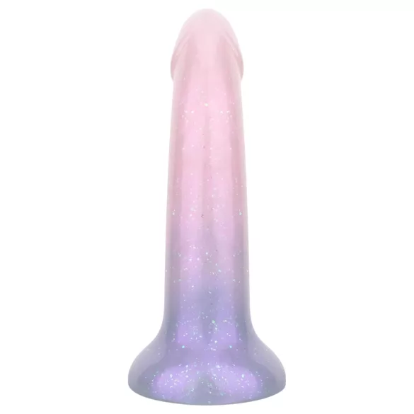 EasyToys Mermaid - blizgantis dildo - 19 cm - rožinis