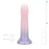 EasyToys Mermaid - blizgantis dildo - 19 cm - rožinis
