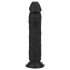 Easytoys - realistiškas dildo - 17,5 cm - juodas