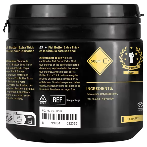 BUTTR - fisting balzamas - 500 ml