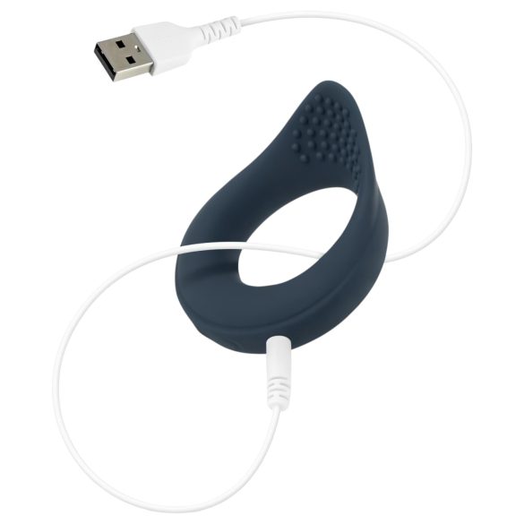 Boners - vibruojantis penio žiedas - mėlynas