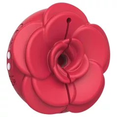 Teazers Rose - vibruojantys spenelių spaustukai - raudoni