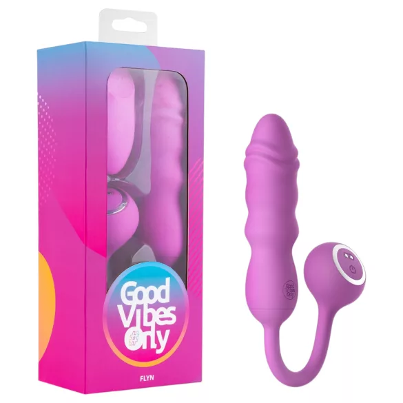 Good Vibes Only - vibruojantis kiaušinėlis su nuotolinio valdymo pultu (rožinis)