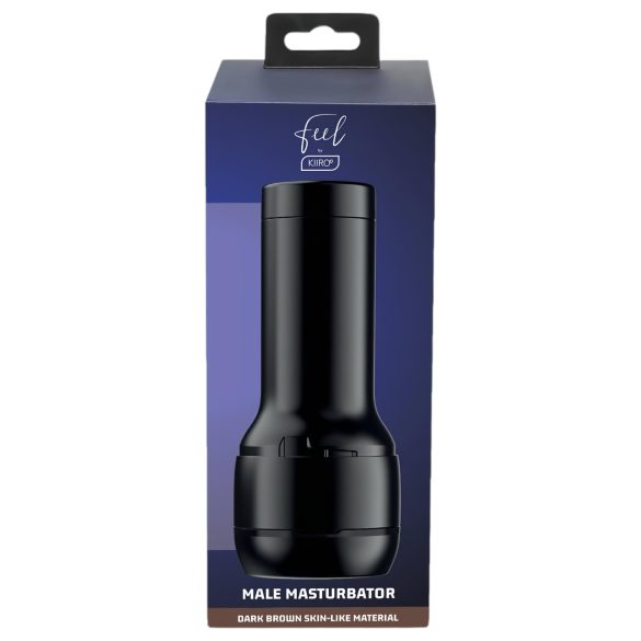 Kiiroo Feel - masturbatorius vyriškas - tamsiai ruda - dirbtinė vagina