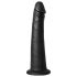Kiiroo tikroviškas vakuuminis dildo - 19 cm (juodas)