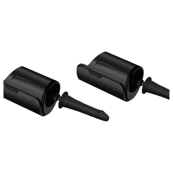 Kiiroo - realistiškas vakuuminis dildo - 19 cm - juodas