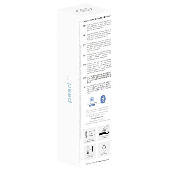 Kiiroo Pearl 2 - G taško vibratorius - interaktyvus, vandeniui atsparus - žalias