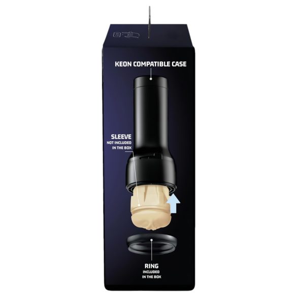 Kiiroo Keon - masturbatoriaus dėklas - be movos - juodas