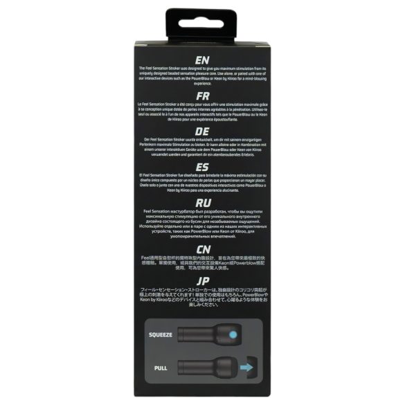 Kiiroo - masturbatorius vyrams - suderinamas su PowerBlow - juodas