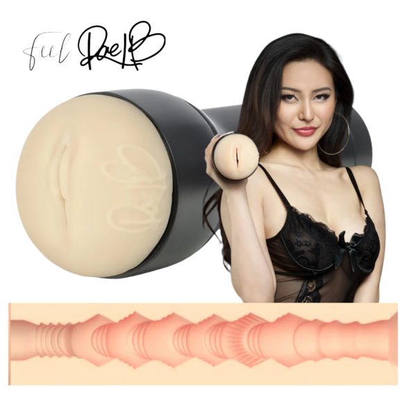 Kiiroo Rae Lil Black – dirbtinė vagina – suderinama su PowerBlow (natūrali)