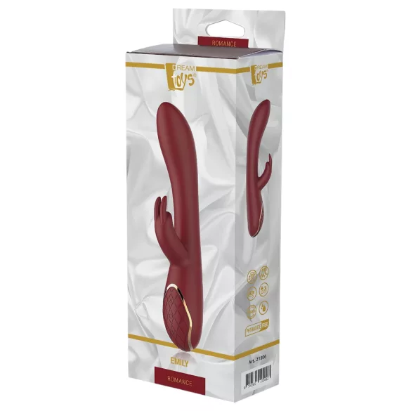 Romance Emily - G taško ir klitorio vibratorius - raudonas