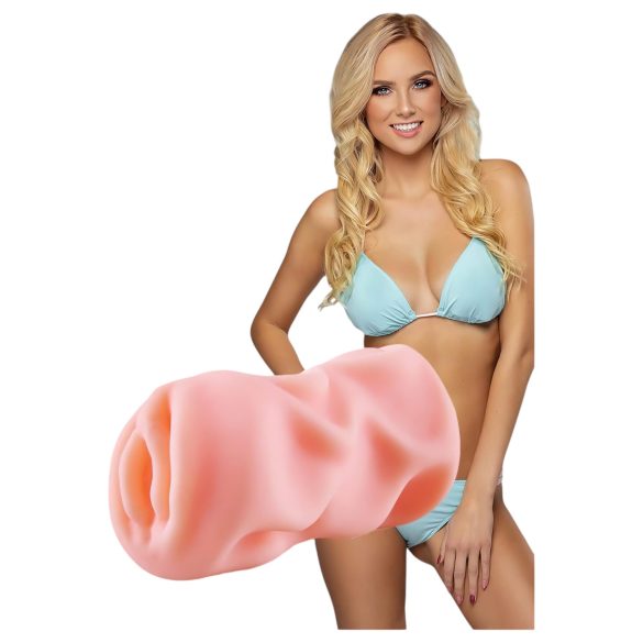 „Kaimynų Mergaitė Scarlett“ – Tikroviška dirbtinė vagina (rožinė)