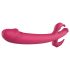 Dreamtoys Pleasure Vibe bet kur - įkraunamas, 4 krypčių vibratorius (rožinis)