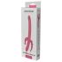 Dreamtoys Pleasure Vibe bet kur - įkraunamas, 4 krypčių vibratorius (rožinis)