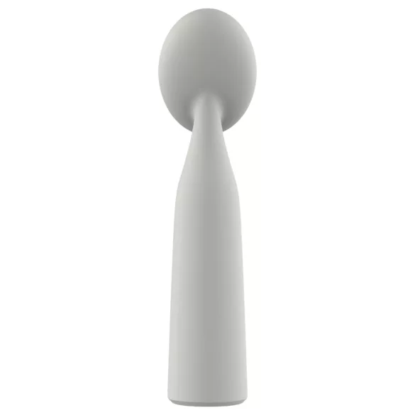 Nude Luna - mini wand vibratorius - įkraunamas - pilkas