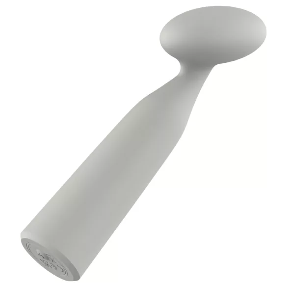 Nude Luna - mini wand vibratorius - įkraunamas - pilkas