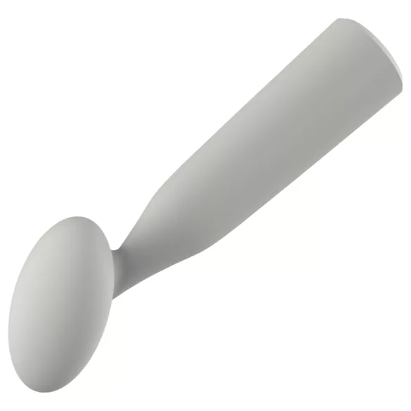 Nude Luna - mini wand vibratorius - įkraunamas - pilkas
