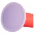 Dreamtoys Love Signal - dviejų spalvų silikoninis dildo, vidutinis (raudonas)