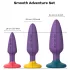 Dreamtoys Love Signal - analinių kaiščių rinkinys (violetinis)